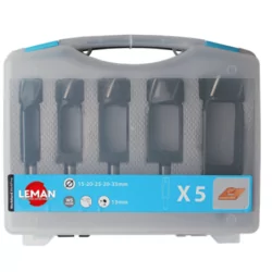 Mèche à bouchonner D 15-20-25-30-35mm queue 13 mm - Coffret de 5
