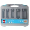 Mèche à bouchonner D 15-20-25-30-35mm queue 13 mm - Coffret de 5