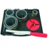 Kit 5 trépans concrétion carbure + foret mm hauteur 55 mm