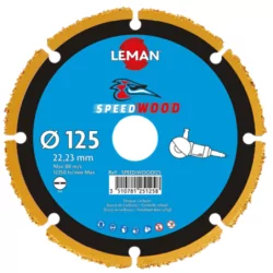 Lame HM speed wood diam 115mm al 22,2 pour meuleuse