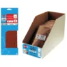 Lot de 6 patins 115x230 2x5 trous grain gamme orange