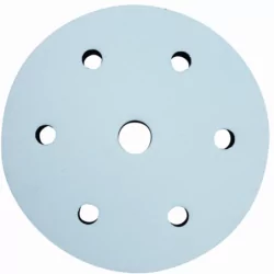 Pad double face 210mm perforé 7 trous