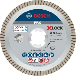 Disque Diamant Ceramic Extraclean turbo Xlock Pro 125x22.23x7mm