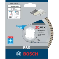 Disque Diamant Ceramic Extraclean turbo Xlock Pro 125x22.23x7mm