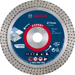Disque diamant Hard Ceramic EXPERT 76x1,9x10mm