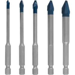 Foret Hard Ceramic HEX-9 EXPERT 4/5/6/8/10mm - lot de 5
