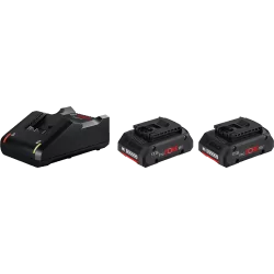Kit batterie energy advanced 2x batterie procore 18V 4.0 Ah + GAL 18V-40